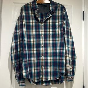 Plaid Button down dress shirt